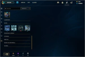 Vendo conta lol plat IV (195 skins, todos champs) - League of Legends
