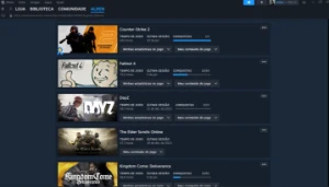 Conta Steam C/ Vários Jogos, 9 Anos de Serviços, Insígnia