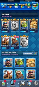Clash Royale 9500 troféu Sem Supercell vinculado