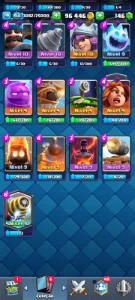 Clash Royale 9500 troféu Sem Supercell vinculado