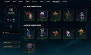 Conta League Of Legends Diamante 1 313 Skins LOL