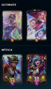 Conta League Of Legends - Nivel 268 - Skins 118 - Esmeralda LOL