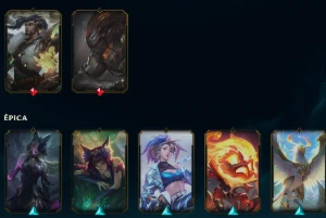 Conta League Of Legends - Nivel 268 - Skins 118 - Esmeralda LOL