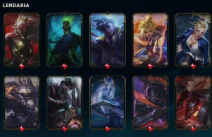 Conta League Of Legends - Nivel 268 - Skins 118 - Esmeralda LOL