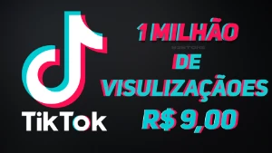 1 Milhão De Visualizações Tiktok R$ 9.00 Promoção!! - Redes Sociais