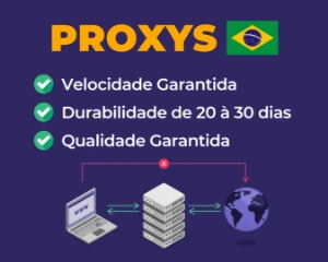 20 Proxys Brasileiras Premium 2,75|20 À 30 Dias [promoção] - Outros