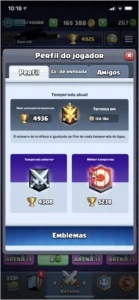 Conta clash of clans CV 12, Clash Royale e Brawl stars