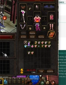 Megamu Sm 80rr lvl 607 e Summoner 60rr lvl 570 - MU Online