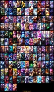Conta de LoL, 129 Campeões, 152 Skins, Diamante 4 - League of Legends