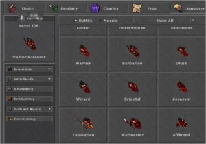 MS 136 DUNA RETRO OPEN PVP + MAKERS NA CONTA - Tibia