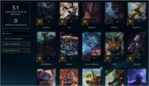 Conta League of Legends Lol Smurf Com Varias Skin