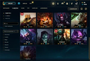 Conta diamante 2 com 150 Champs e 92 Skins - League of Legends LOL