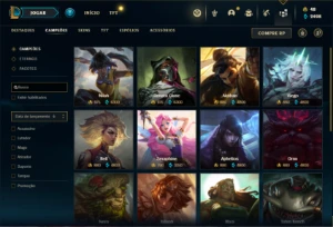 Conta diamante 2 com 150 Champs e 92 Skins - League of Legends LOL