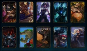 CONTA LOL 53 SKINS UNRANKED - League of Legends