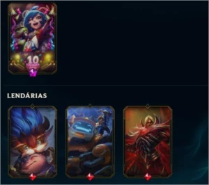 CONTA LOL 53 SKINS UNRANKED - League of Legends