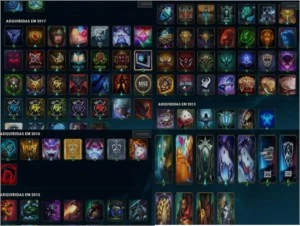CONTA LOL 53 SKINS UNRANKED - League of Legends