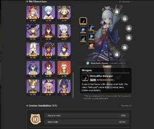 ar 60 endgame vários t5 - Genshin Impact