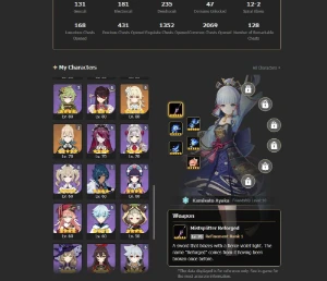 ar 60 endgame vários t5 - Genshin Impact