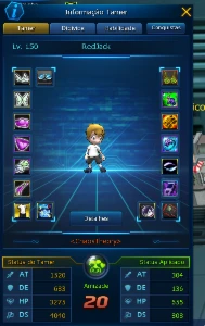 Conta Ldmo Alphamon - Digimon Masters Online