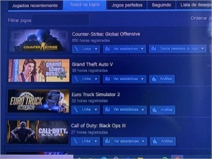 CONTA STEAM - 5 anos de serviço + 4 jogos TOP - Outros