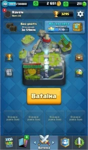 clash royale lvl 10 3295 troféus 4 lendarias
