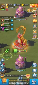 Conta Last War Q27, entre os 100 melhores do sever 1956