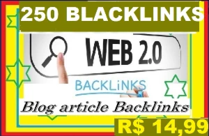 250 backlinks de blog Web2.0 com boa autoridade de domínio - Outros