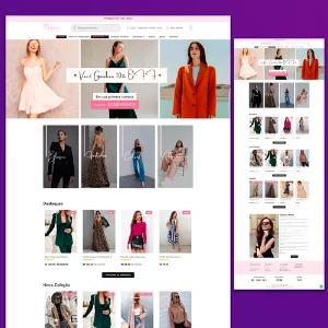 Loja Virtual Helena Closet - wordpress + Elementor