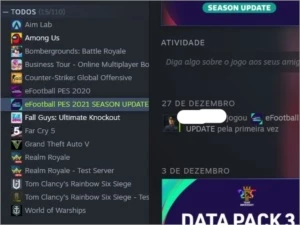 CONTA STEAM, COM VARIOS JOGOS