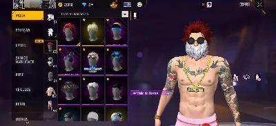 Vende-se conta free fire level 57