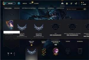 Conta prata 3 com 33 Champs e 9 Skins + 2 Fragmentos - League of Legends LOL