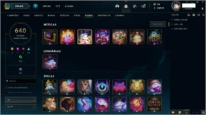 Conta Platina 3 Nível 243 - League of Legends LOL