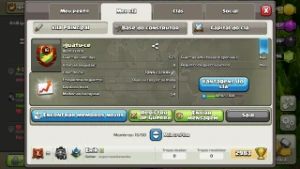 Clã level 16, Capítulo 2, liga cristal 1 - Clash of Clans
