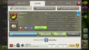 Clã level 16, Capítulo 2, liga cristal 1 - Clash of Clans
