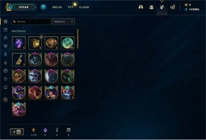 CONTA LOL DIAMANTE4 - 300 SKINS (riven campeonato) -sem md10 - League of Legends