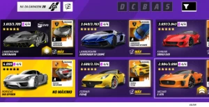 Conta Asphalt9 Unite 139 Carros - Outros