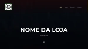 Site De Loja Com Temática Cyberpunk (Landing Page) - Digital Services