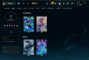 Bronze 2 com 45 Champs e 4 Skins - League of Legends LOL