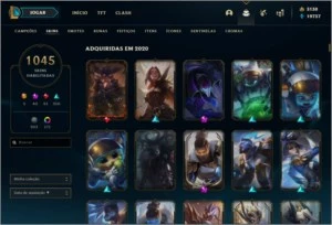 Conta de lol 1032 skins, Diamante 1 - League of Legends