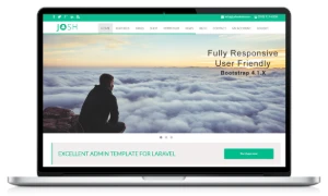 Josh – Laravel Admin Template + Front End + CRUD