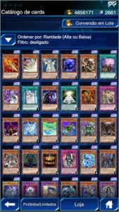 Conta Yu gi oh Duel Links burguesa - Outros