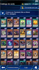 Conta Yu gi oh Duel Links burguesa - Outros