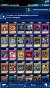 Conta Yu gi oh Duel Links burguesa - Outros
