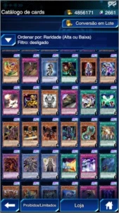 Conta Yu gi oh Duel Links burguesa - Outros