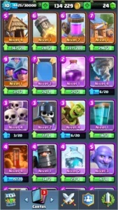 vendo conta clash royal lvl 10 com 3510 trofeus e 8 lendaris - Clash Royale
