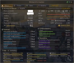 Conta Black Desert Sa Warrior 554 Gs E-mail Não Incluso - Outros
