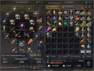Conta Black Desert Sa Warrior 554 Gs E-mail Não Incluso - Outros