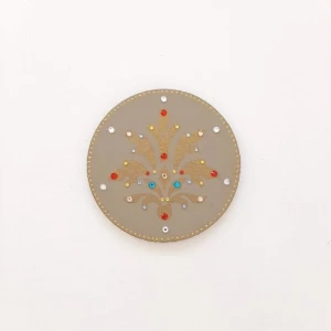 Mandala Indiana Colorida - Artesanato e Personalizados