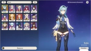 Eula  + Noelle C6 AR44 - Genshin Impact