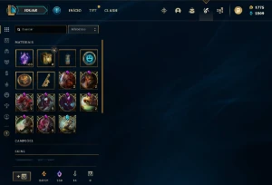 Conta OURO 3 / 88 skins 150 champs - League of Legends LOL